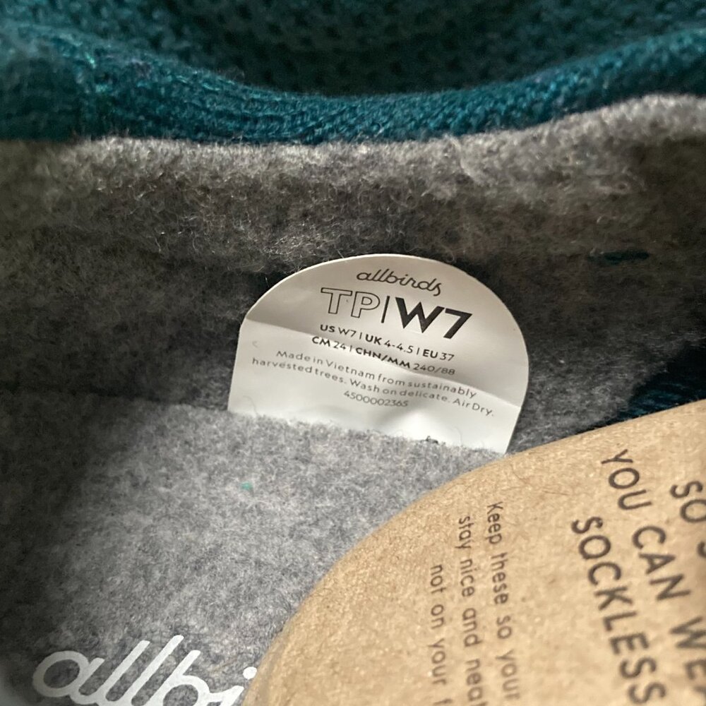 allbirds - Tree Piper - W7 - NEW! - Picture 6 of 9